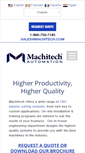 Mobile Screenshot of machitech.com